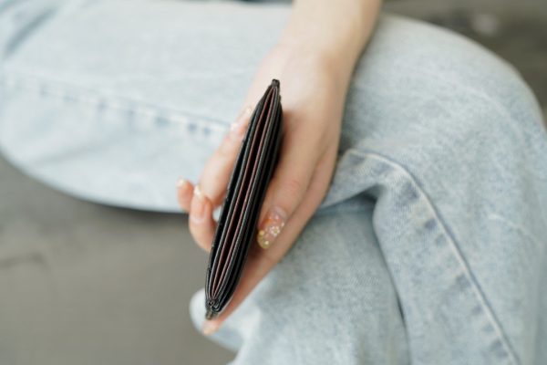 シャネル CHANEL カードケース 名刺入れ ブラック 黒 A31510 Y01480 ラムスキン ゴールド金具 - 画像 (6)