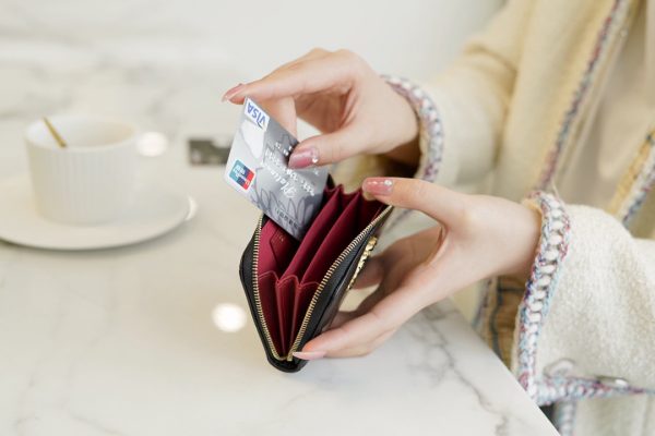 シャネル CHANEL コインケース 19 ジップ コインパース ブラック AP0949 ラムスキン ゴールド金具 - 画像 (9)