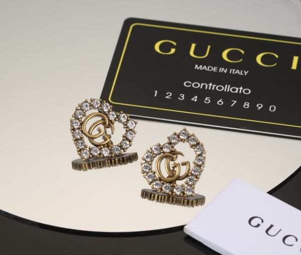 グッチ ピアス レディース 人気，グッチ ピアス メンズ 片耳，グッチ ピアス フラワー，グッチ ピアス ハート，グッチ ピアス フープ guccijewelry008 - 画像 (5)