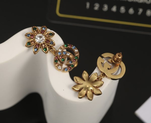 グッチ ピアス レディース 人気，グッチ ピアス メンズ 片耳，グッチ ピアス フラワー，グッチ ピアス ハート，グッチ ピアス フープ guccijewelry009 - 画像 (6)