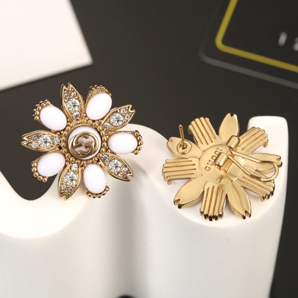 グッチ ピアス レディース 人気，グッチ ピアス メンズ 片耳，グッチ ピアス フラワー，グッチ ピアス ハート，グッチ ピアス フープ guccijewelry019 - 画像 (3)