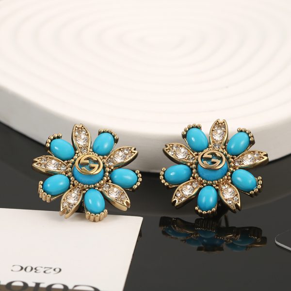 グッチ ピアス レディース 人気，グッチ ピアス メンズ 片耳，グッチ ピアス フラワー，グッチ ピアス ハート，グッチ ピアス フープ guccijewelry019 - 画像 (5)