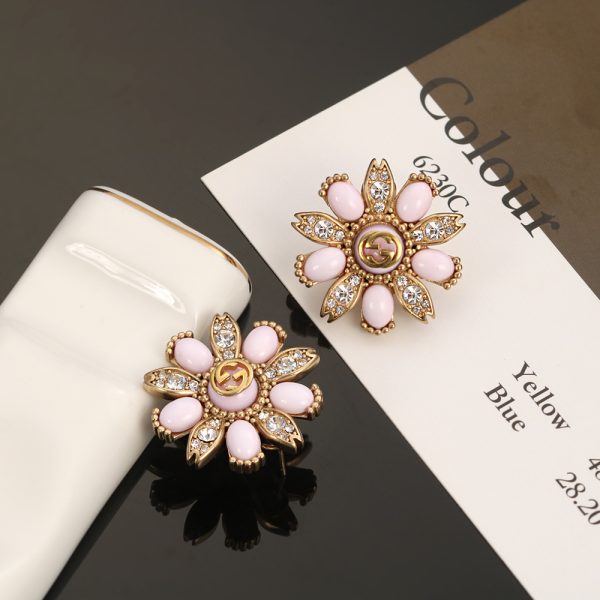 グッチ ピアス レディース 人気，グッチ ピアス メンズ 片耳，グッチ ピアス フラワー，グッチ ピアス ハート，グッチ ピアス フープ guccijewelry019 - 画像 (8)