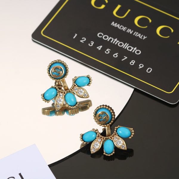 グッチ ピアス レディース 人気，グッチ ピアス メンズ 片耳，グッチ ピアス フラワー，グッチ ピアス ハート，グッチ ピアス フープ guccijewelry020 - 画像 (7)