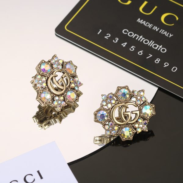 グッチ ピアス レディース 人気，グッチ ピアス メンズ 片耳，グッチ ピアス フラワー，グッチ ピアス ハート，グッチ ピアス フープ guccijewelry021 - 画像 (2)