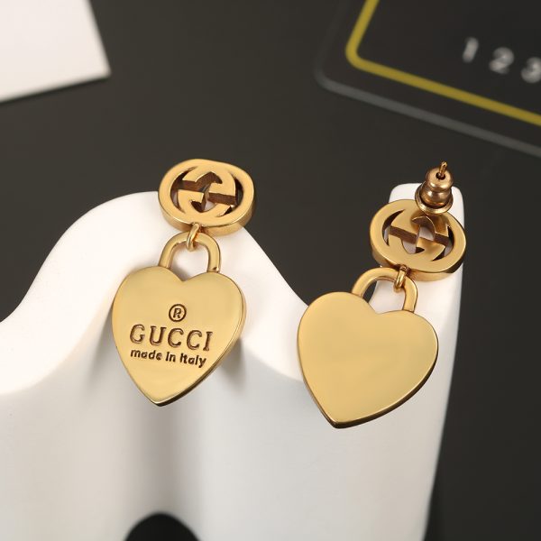グッチ ピアス レディース 人気，グッチ ピアス メンズ 片耳，グッチ ピアス フラワー，グッチ ピアス ハート，グッチ ピアス フープ guccijewelry025 - 画像 (4)