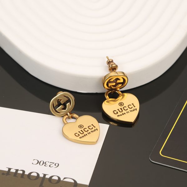 グッチ ピアス レディース 人気，グッチ ピアス メンズ 片耳，グッチ ピアス フラワー，グッチ ピアス ハート，グッチ ピアス フープ guccijewelry025 - 画像 (6)