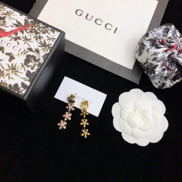 グッチ ピアス レディース 人気，グッチ ピアス メンズ 片耳，グッチ ピアス フラワー，グッチ ピアス ハート，グッチ ピアス フープ guccijewelry042 - 画像 (6)