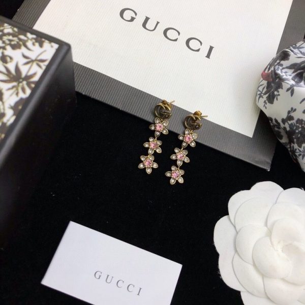 グッチ ピアス レディース 人気，グッチ ピアス メンズ 片耳，グッチ ピアス フラワー，グッチ ピアス ハート，グッチ ピアス フープ guccijewelry042 - 画像 (8)