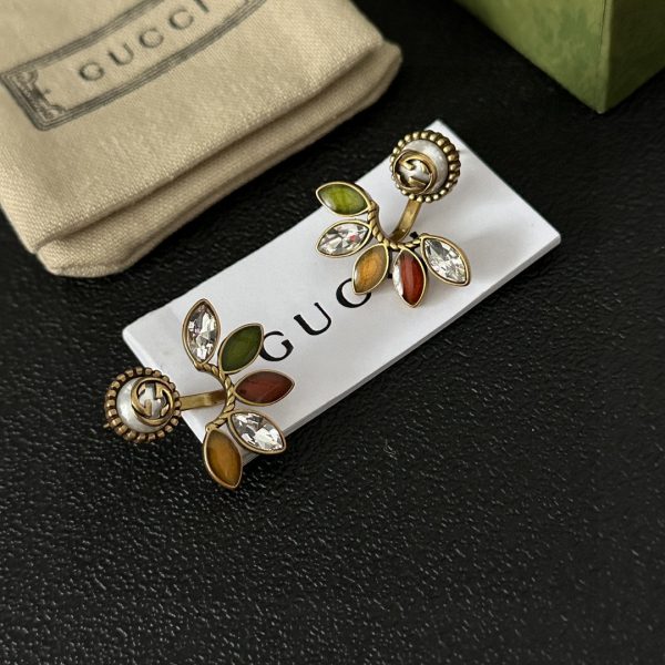 グッチ ピアス レディース 人気，グッチ ピアス メンズ 片耳，グッチ ピアス フラワー，グッチ ピアス ハート，グッチ ピアス フープ guccijewelry043 - 画像 (4)