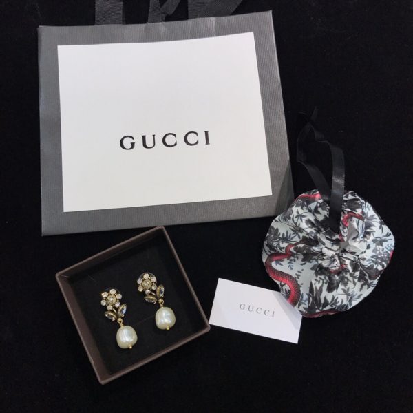 グッチ ピアス レディース 人気，グッチ ピアス メンズ 片耳，グッチ ピアス フラワー，グッチ ピアス ハート，グッチ ピアス フープ guccijewelry052 - 画像 (2)