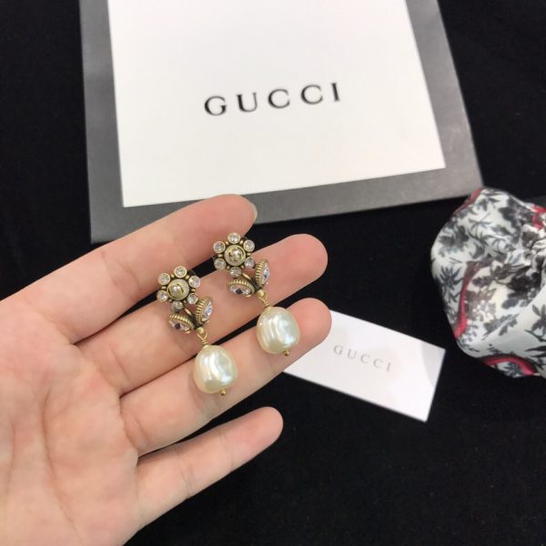 グッチ ピアス レディース 人気，グッチ ピアス メンズ 片耳，グッチ ピアス フラワー，グッチ ピアス ハート，グッチ ピアス フープ guccijewelry052 - 画像 (8)