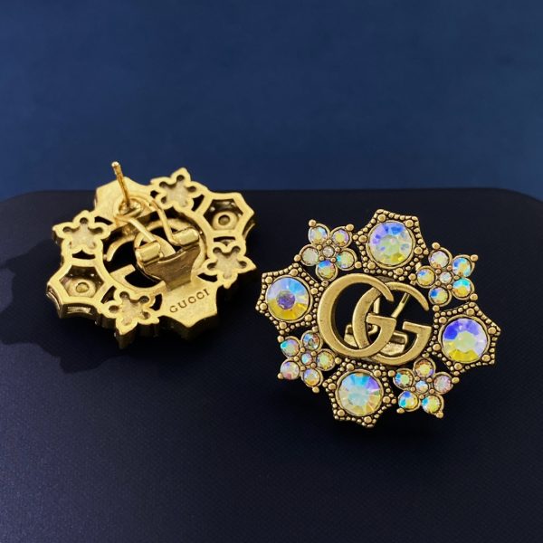 グッチ ピアス レディース 人気，グッチ ピアス メンズ 片耳，グッチ ピアス フラワー，グッチ ピアス ハート，グッチ ピアス フープ guccijewelry057 - 画像 (2)