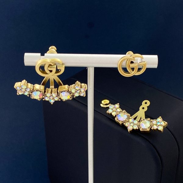 グッチ ピアス レディース 人気，グッチ ピアス メンズ 片耳，グッチ ピアス フラワー，グッチ ピアス ハート，グッチ ピアス フープ guccijewelry058 - 画像 (3)
