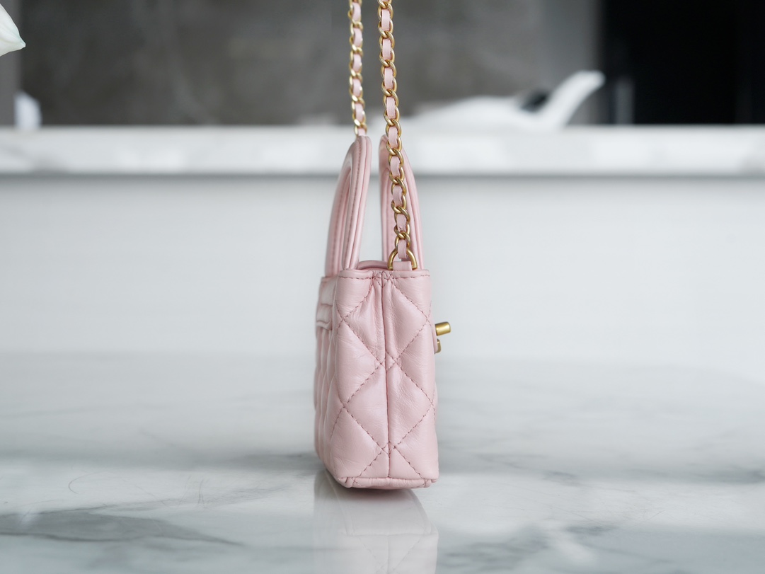 シャネル CHANEL CHANEL22 ミニバッグ AS3980 ピンク ゴールド金具 シャイニーカーフ レディース ショルダーバッグ |  中古ブランドリユースショップ OKURA(おお蔵)