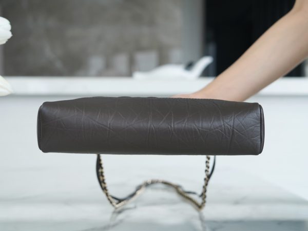 シャネル CHANEL シャネル31 ライン ブラウン AS4133 ラムスキン ゴールド金具 - 画像 (8)