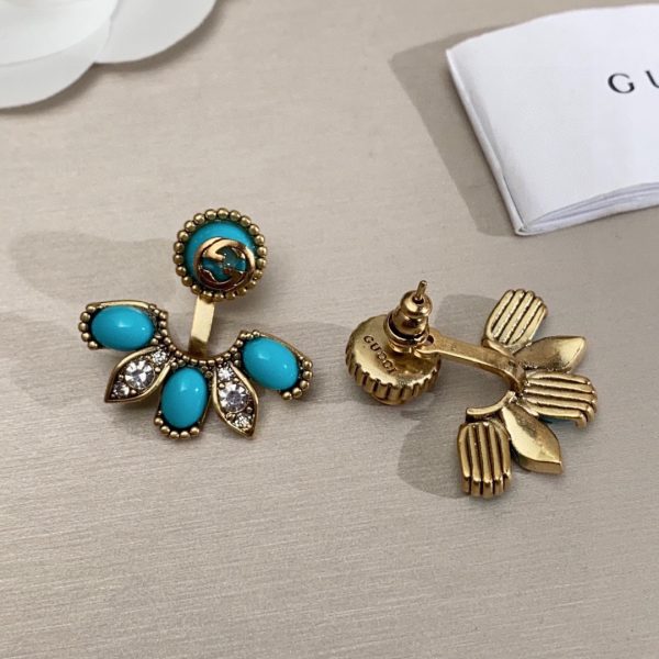 グッチ ピアス レディース 人気，グッチ ピアス メンズ 片耳，グッチ ピアス フラワー，グッチ ピアス ハート，グッチ ピアス フープ guccijewelry072 - 画像 (7)