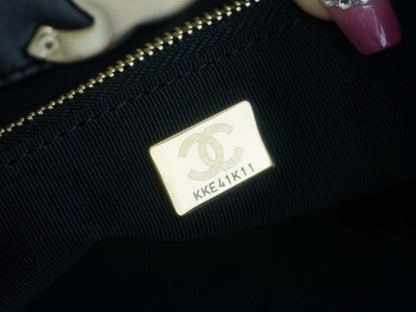 シャネル CHANEL シャネル31 ライン ブラック AS2339 ラムスキン シルバー金具 - 画像 (9)