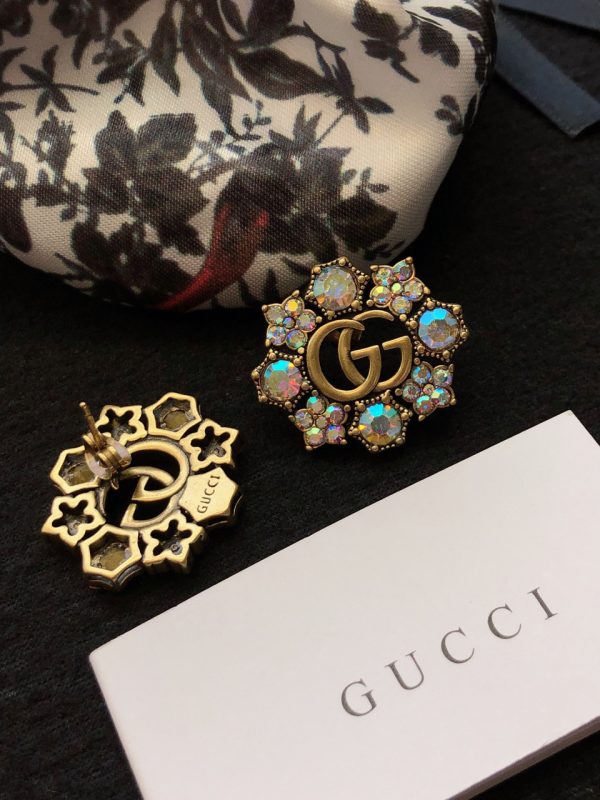 グッチ ピアス レディース 人気，グッチ ピアス メンズ 片耳，グッチ ピアス フラワー，グッチ ピアス ハート，グッチ ピアス フープ guccijewelry091 - 画像 (4)