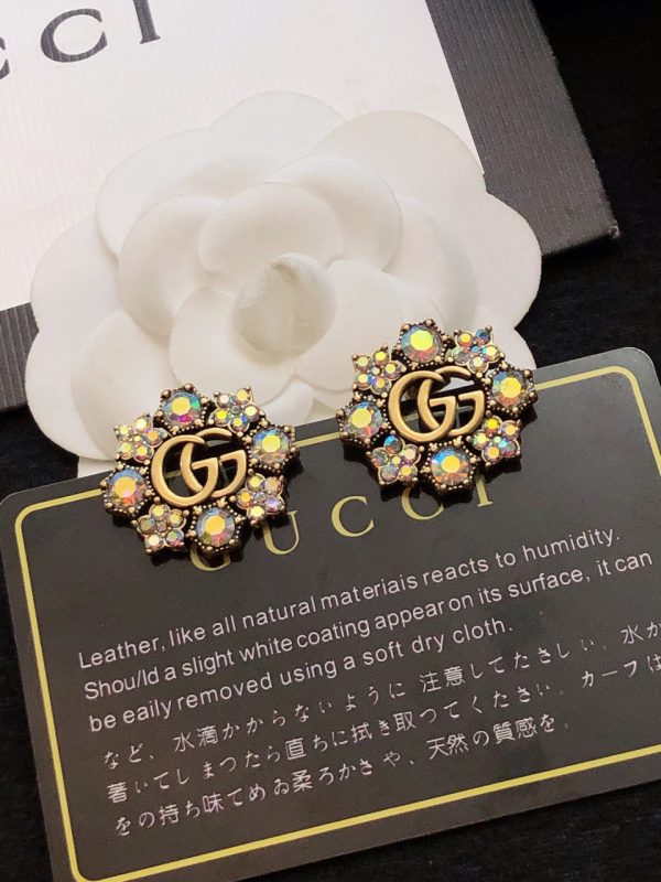 グッチ ピアス レディース 人気，グッチ ピアス メンズ 片耳，グッチ ピアス フラワー，グッチ ピアス ハート，グッチ ピアス フープ guccijewelry091 - 画像 (3)