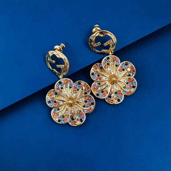 グッチ ピアス レディース 人気，グッチ ピアス メンズ 片耳，グッチ ピアス フラワー，グッチ ピアス ハート，グッチ ピアス フープ guccijewelry099 - 画像 (5)