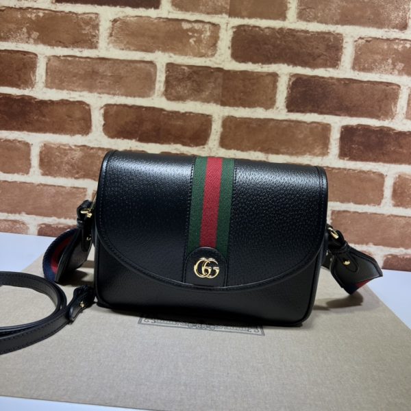 グッチ オフィディア GG スモール ショルダーバッグ ブラック 722117 AAA81 1000 レザー ゴールド金具