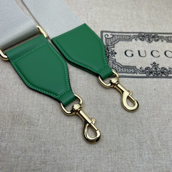 グッチ GGマトラッセ レザー ミニ バック グリーン 702251 UM8HG 3404 レザー ゴールド金具 - 画像 (8)