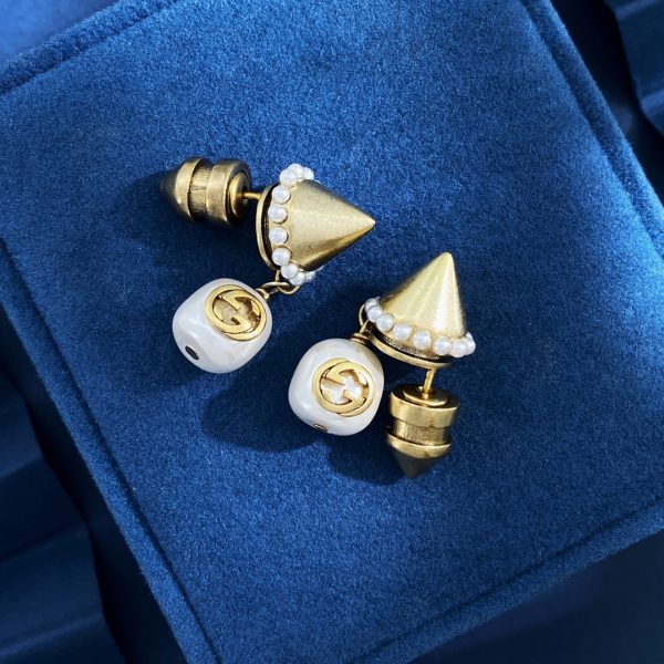 グッチ ピアス レディース 人気，グッチ ピアス メンズ 片耳，グッチ ピアス フラワー，グッチ ピアス ハート，グッチ ピアス フープ guccijewelry128 - 画像 (5)