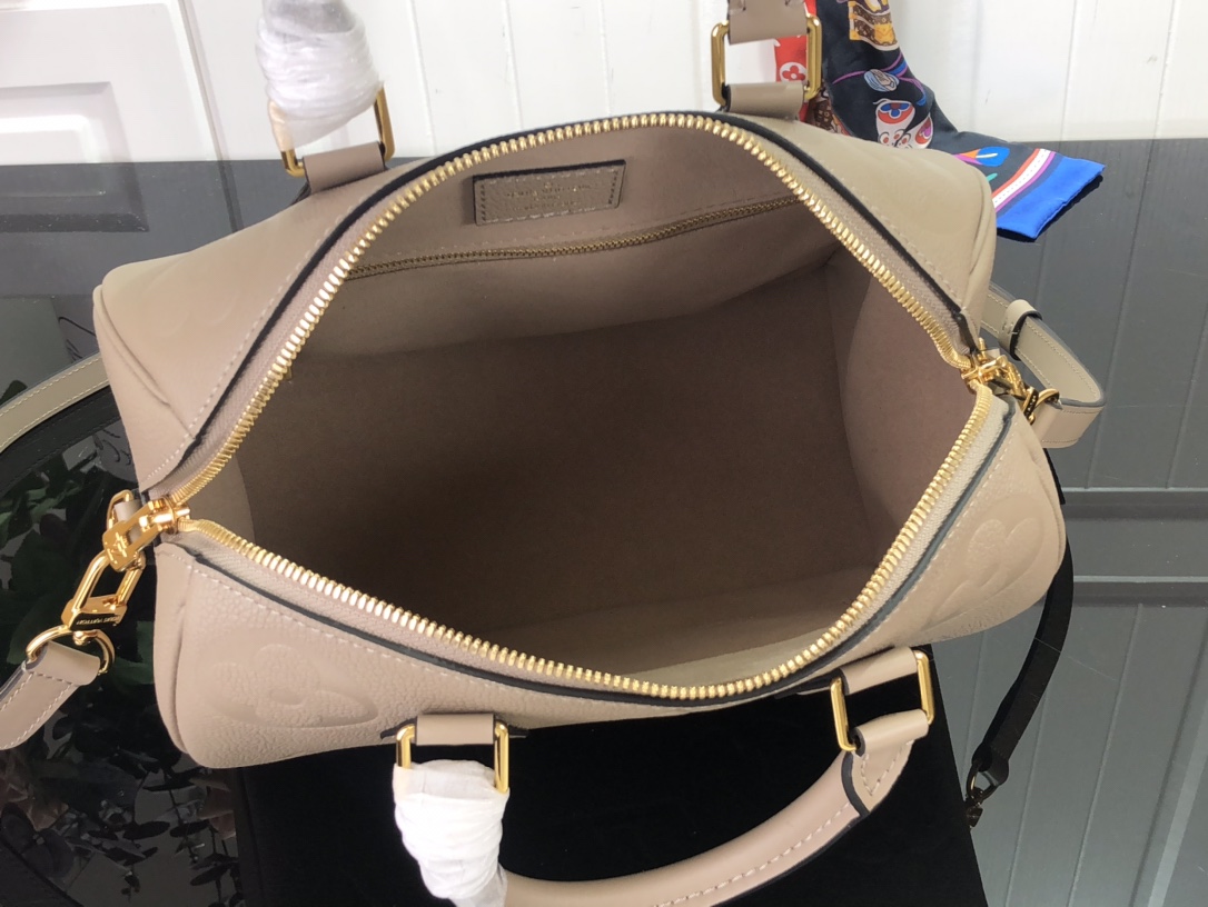 最高級ルイヴィトンスーパーコピー ルイヴィトンバッグコピー スピーディ・バンドリエール 25 トゥルトレール M58947 グレインレザー ゴールド金具 - 画像 (2)