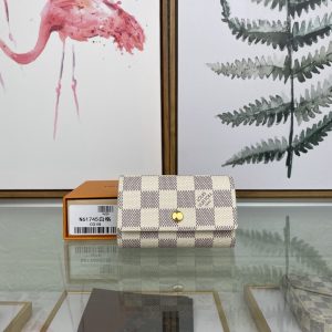 最高級ルイヴィトンスーパーコピー ルイヴィトンキーケースコピー キーケース ミュルティクレ 6 ダミエアズール N61745 ダミエ･アズール キャンバス ゴールド金具
