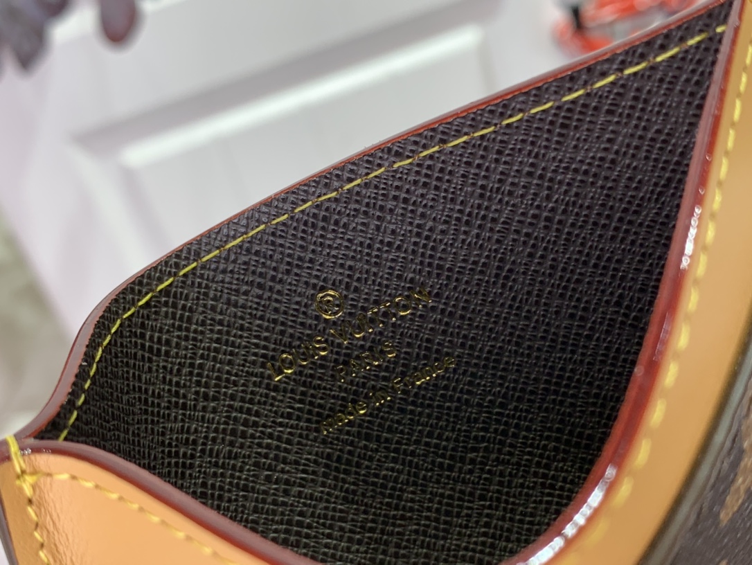 最高級ルイヴィトンスーパーコピー ルイヴィトンカードケースコピー ポルト カルト・サーンプル チョコレート m83348 ダミエ・キャンバス - 画像 (2)