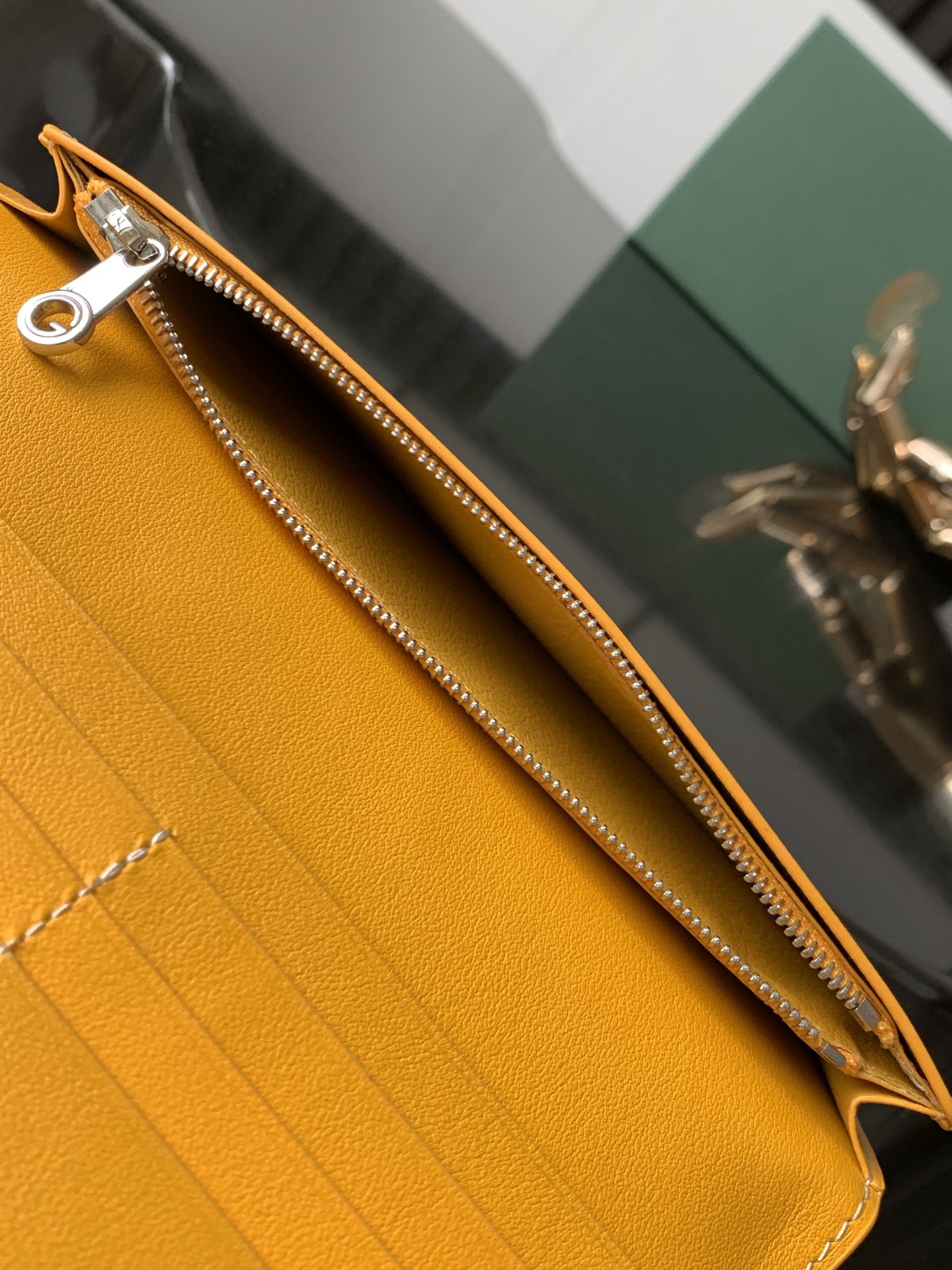 最高級ゴヤールスーパーコピー ゴヤール財布コピー リシュリュー ウォレット イエロー RICHE2PMLTY08CL08P レザー - 画像 (2)
