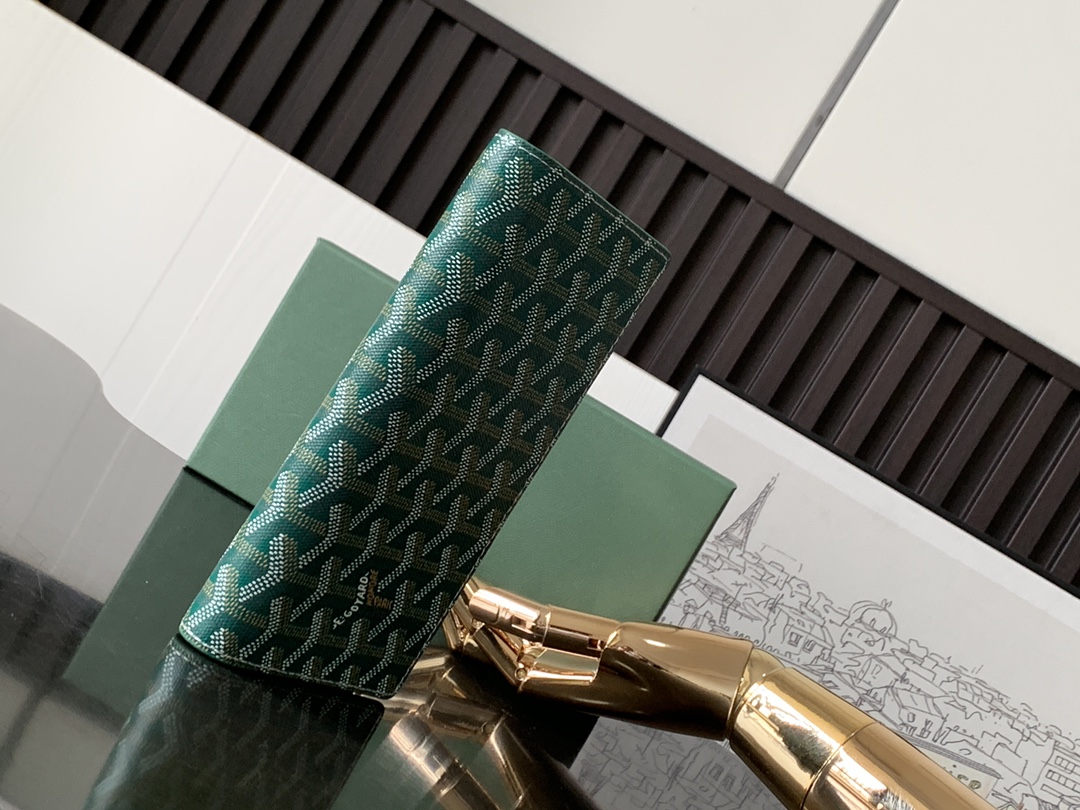 最高級ゴヤールスーパーコピー ゴヤール財布コピー リシュリュー ウォレット グリーン RICHE2PMLTY09CL09P レザー - 画像 (6)