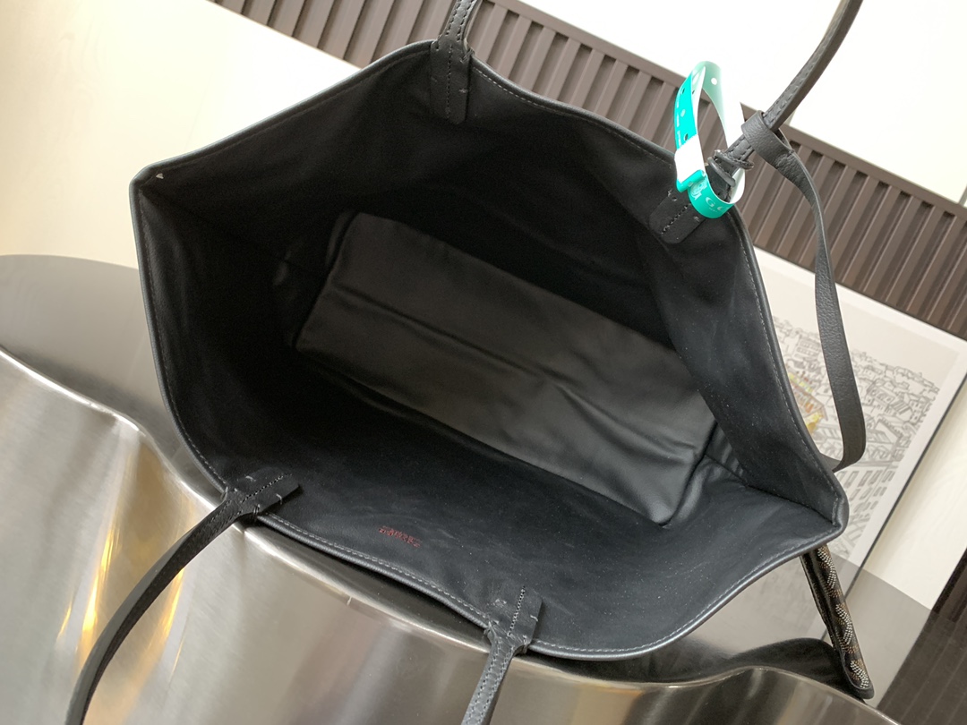 最高級ゴヤールスーパーコピー ゴヤールトートバッグコピー アルトワPM バッグ ブラック ARTOISPMLTY01TY01P レザー シルバー金具 - 画像 (4)