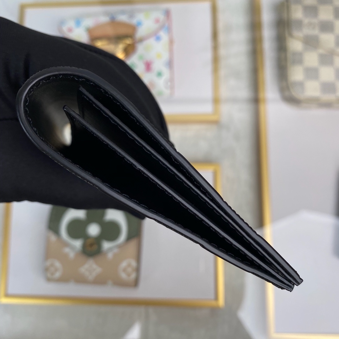 最高級ルイヴィトンスーパーコピー ルイヴィトン財布コピー パスポートカバー クーヴェルテュール・パスポール NM ブラック N64411 ダミエ・アンフィニ - 画像 (2)