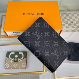 最高級ルイヴィトンスーパーコピー ルイヴィトン財布コピー パスポートカバー クーヴェルテュール･パスポール NM ダークブラウン M64501 モノグラム･エクリプス キャンバス