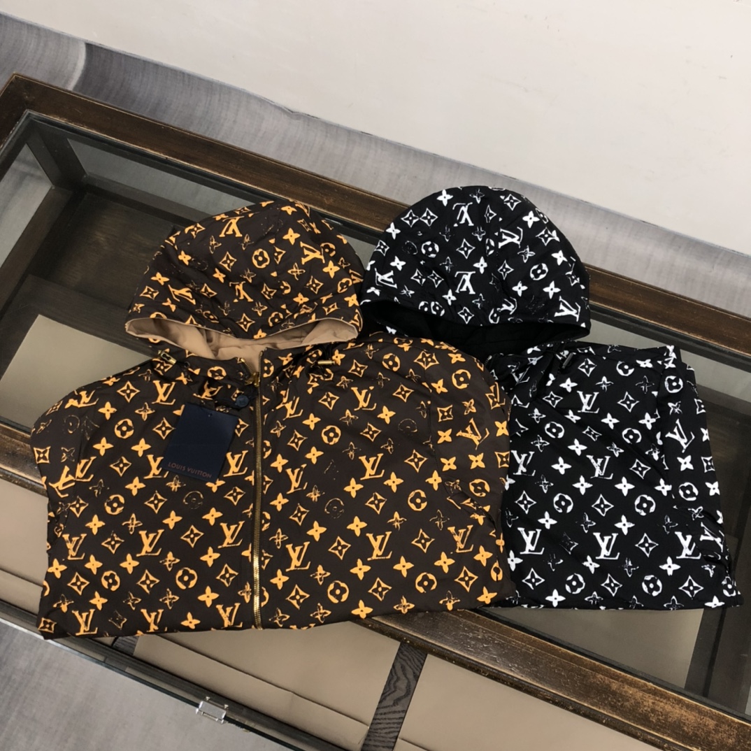 最高級ルイヴィトンスーパーコピー服 ルイヴィトンジャケットコピー オールオーバーVuittonスノーダウンジャケット ポリエステル 100% 202405012 - 画像 (8)