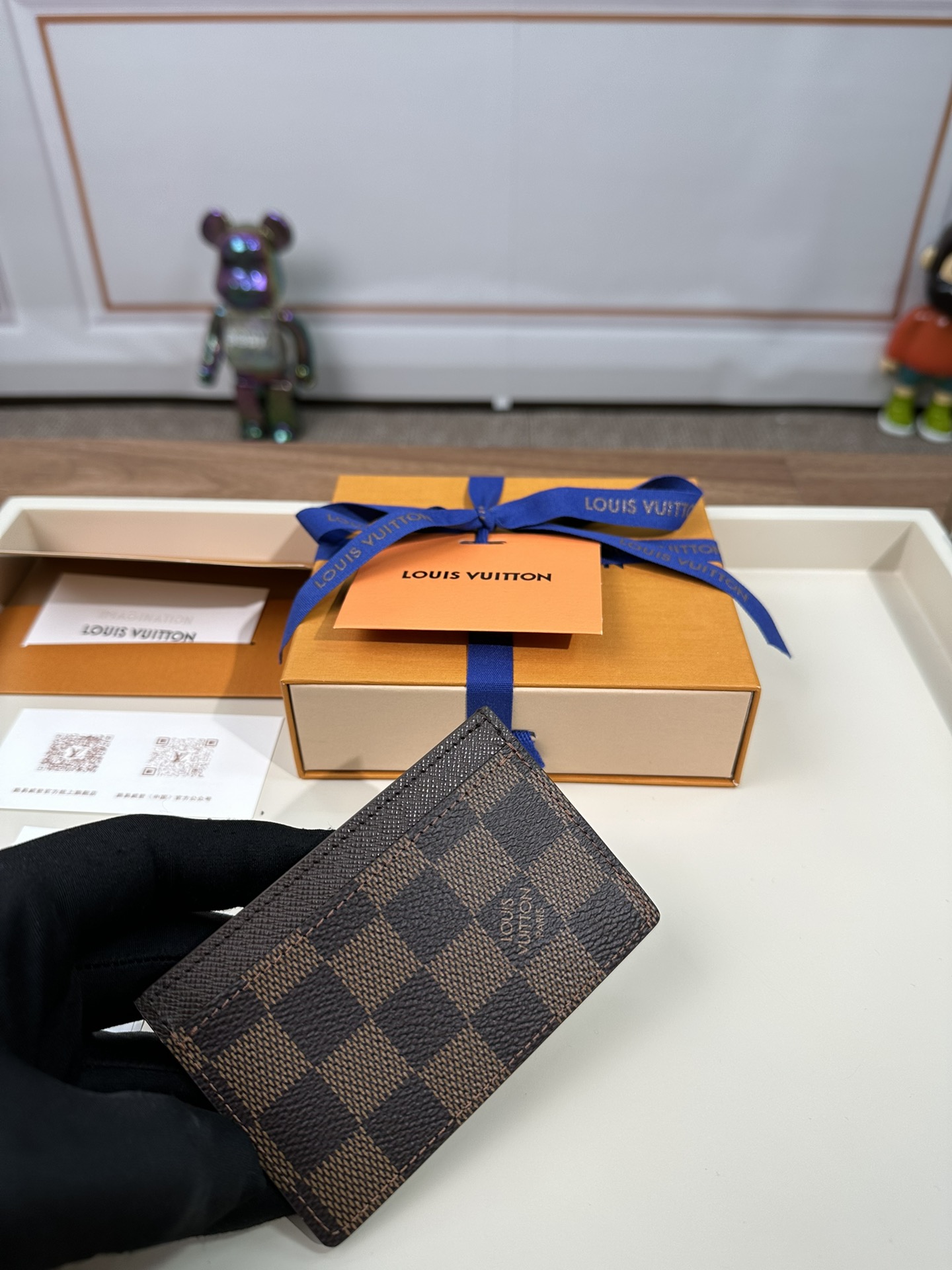 最高級ルイヴィトンスーパーコピー ルイヴィトンカードケースコピー カードケース ポルト カルト・サーンプル Armagnac N61722 ダミエ・キャンバス - 画像 (4)