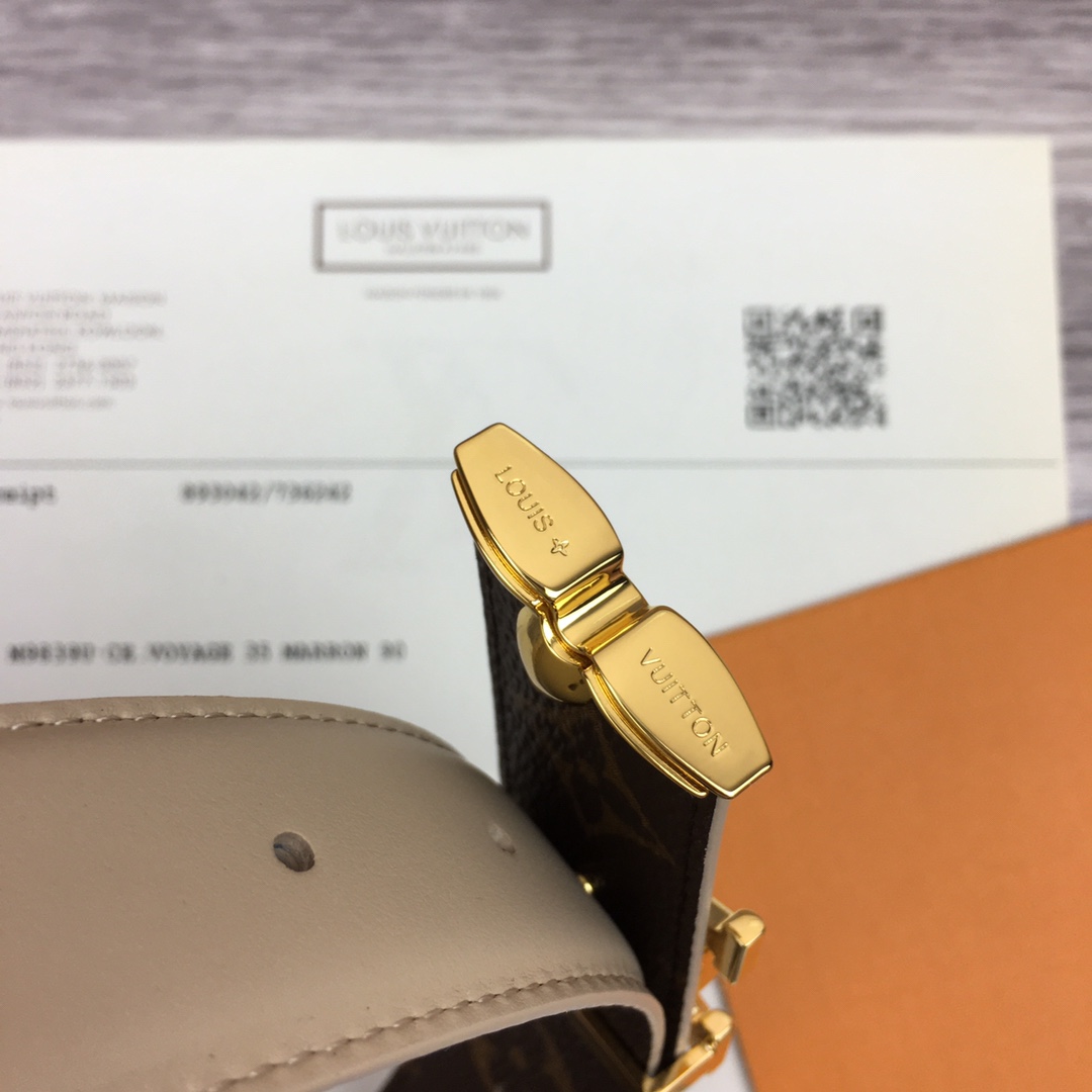 最高級ルイヴィトンスーパーコピー ルイヴィトンベルトコピー ベルト・プリティー LV 30MM リバーシブル M8233W モノグラム / ベージュ モノグラム・キャンバス ゴールド金具 202404552 - 画像 (7)