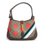 グッチ GUCCI ソーホー 2way ショルダーバッグ 斜め掛け カーフスキン レザー ブラック 黒 メタリックシルバー金具 308982