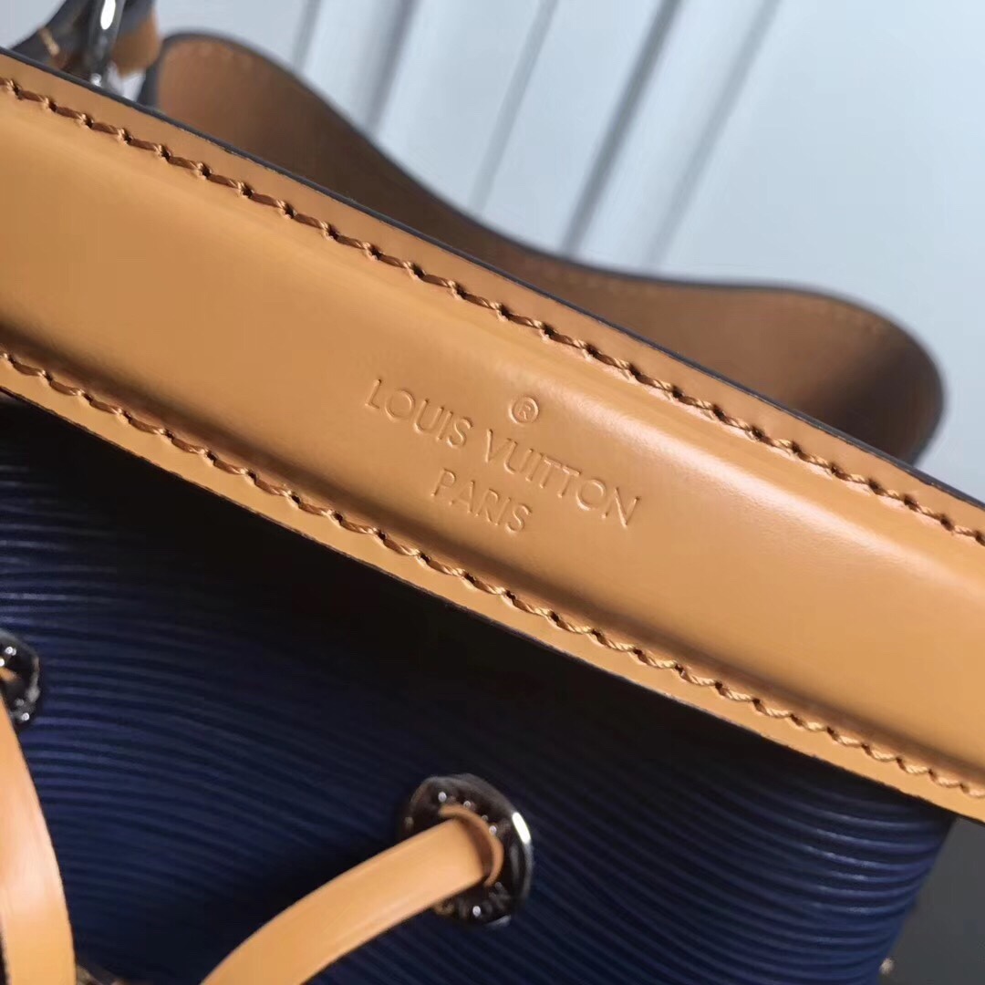 最高級ルイヴィトンスーパーコピー ルイヴィトン エピバッグ コピー ネオノエ BB ネイビー M52853 エピ・レザー シルバー金具 - 画像 (5)