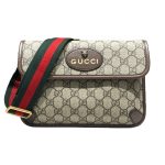 グッチ GUCCI バッグ 斜めがけショルダーバッグ メンズ ベージュxダークブラウン GGキャンバスxレザー 449172ky9kn9886