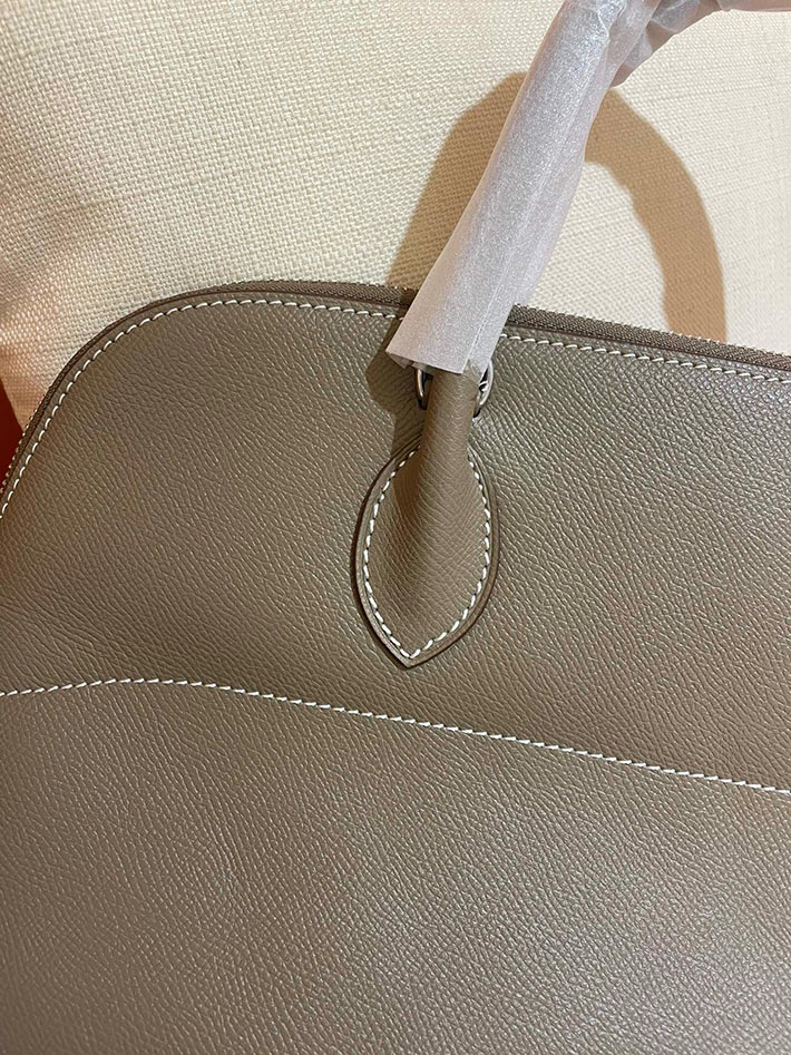 最高級HERMESスーパーコピー エルメスボリード35コピー ボリード35 エトゥープ ヴォーエプソン シルバー金具【新品】2024W1423 - 画像 (3)
