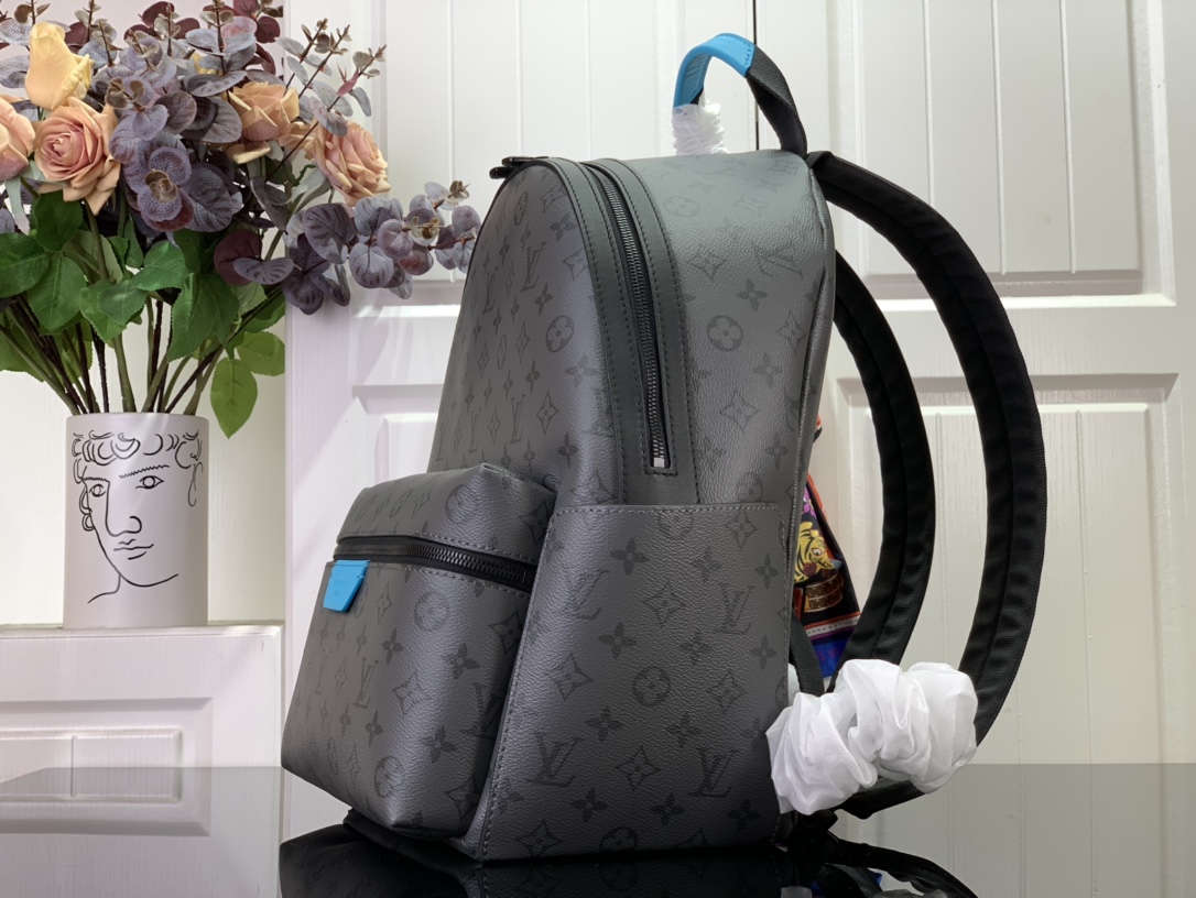 ルイヴィトン リュック 新作 Louis Vuitton ディスカバリー・バックパック PM ターコイズ M11641 モノグラム・エクリプス ブラック金具 - 画像 (9)