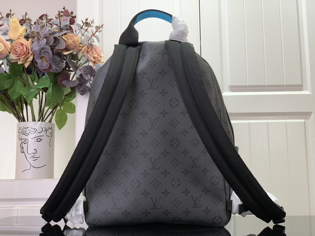 ルイヴィトン リュック 新作 Louis Vuitton ディスカバリー・バックパック PM ターコイズ M11641 モノグラム・エクリプス ブラック金具 - 画像 (8)