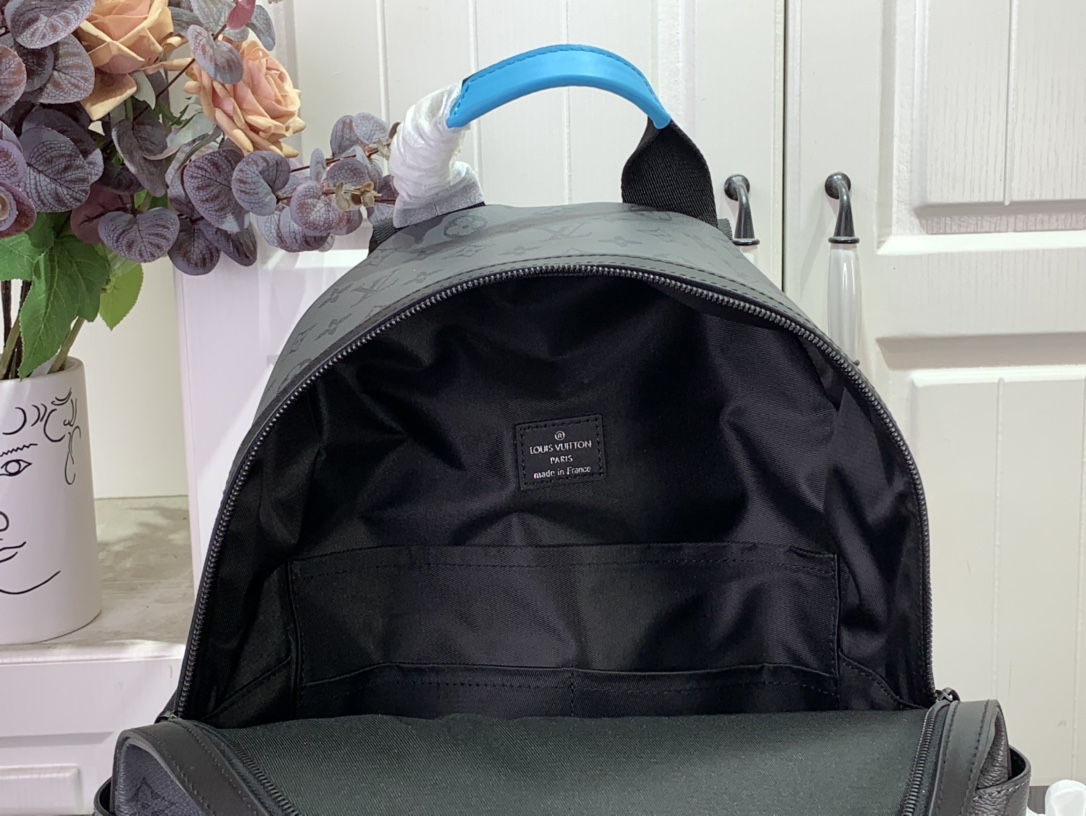 ルイヴィトン リュック 新作 Louis Vuitton ディスカバリー・バックパック PM ターコイズ M11641 モノグラム・エクリプス ブラック金具 - 画像 (4)