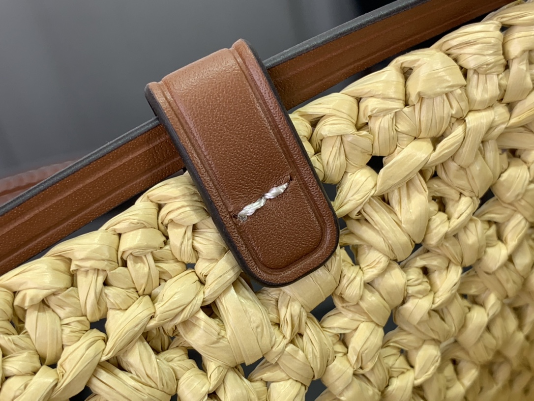 ルイヴィトン ショルダーバッグ 新作 Louis Vuitton ノエ・パース 2024新作 ナチュラル / タン M83521 ラフィア(ヤシ) ゴールド金具 - 画像 (3)