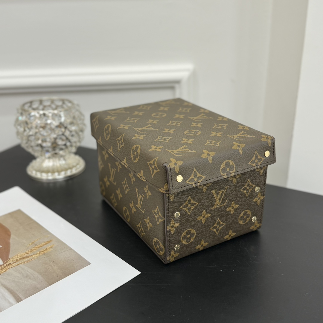 ルイヴィトン ボックス 新作 Louis Vuitton カードボード ボックス ダークブラウン GI0938 モノグラム・キャンバス 202406535 - 画像 (8)