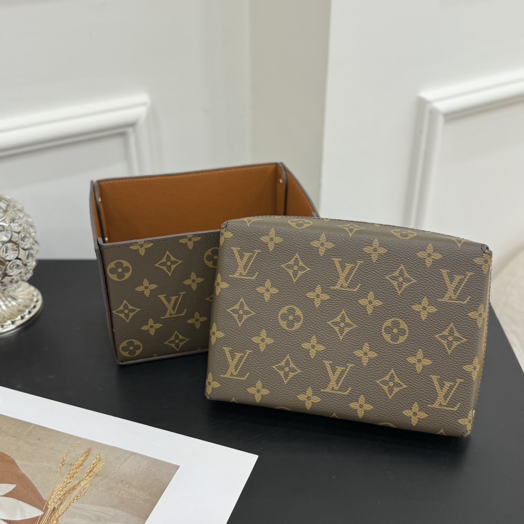 ルイヴィトン ボックス 新作 Louis Vuitton カードボード ボックス ダークブラウン GI0938 モノグラム・キャンバス 202406535 - 画像 (7)