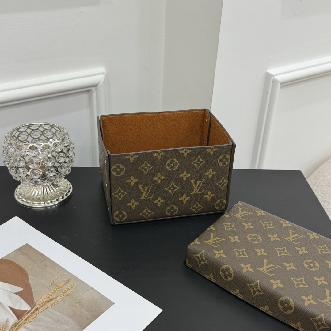 ルイヴィトン ボックス 新作 Louis Vuitton カードボード ボックス ダークブラウン GI0938 モノグラム・キャンバス 202406535 - 画像 (2)